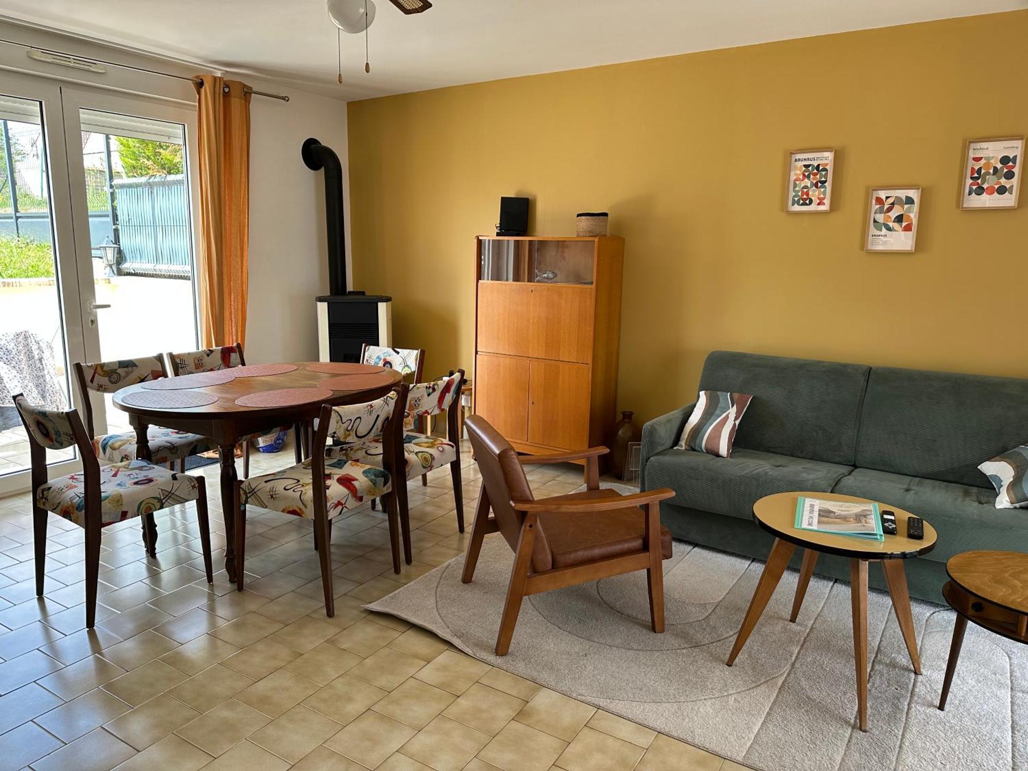 Maison Seventies Climatisee, Parking Prive Chablis Luaran gambar